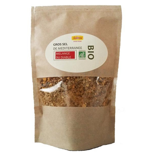 Recharge de gros sel aromatisé BIO Mélange du diable - 270g