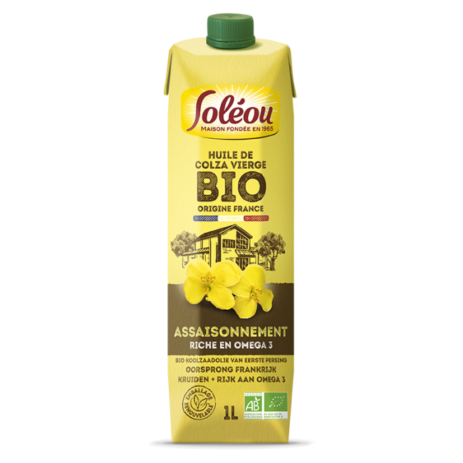 Huile de colza BIO - Tetra 1L