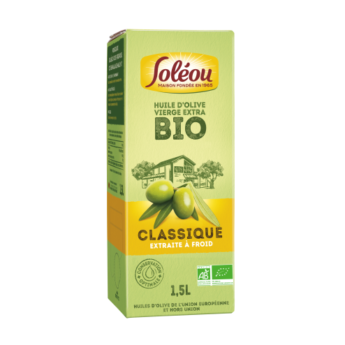 Huile d’olive BIO Classique – Bag-In-Box 1,5L