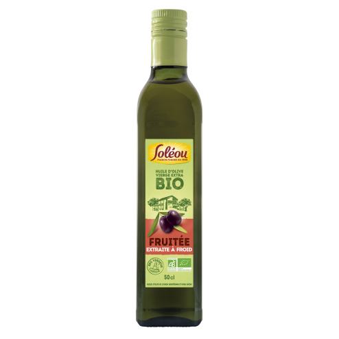 Huile d’olive BIO Fruitée - Bouteille 50cl