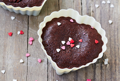 Recette d'hiver - Fondant au chocolat, sp&eacute;cial Saint-Valentin