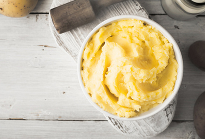 Recette de pur&eacute;e de pommes de terre &agrave; l'huile de noisette 