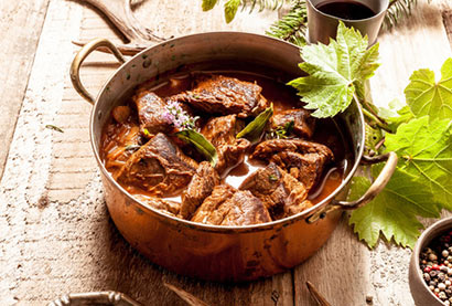 Recette d'estouffade de sanglier