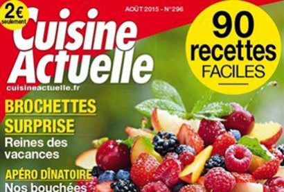 L'huile infusée au Romarin dans Cuisine Actuelle !