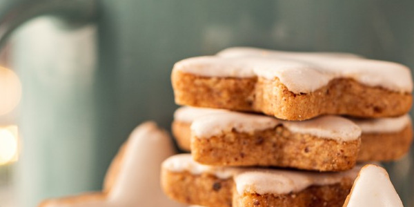 Recette de Biscuits de Noël, gingembre, cannelle et huile d'olive 