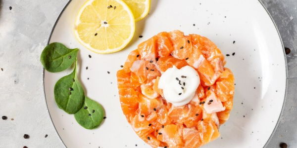 Recette de Tartare de Saumon spécial Noël