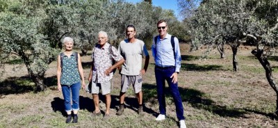 Visite annuelle de l'Equipe COPAINS sur l'île de Porquerolles