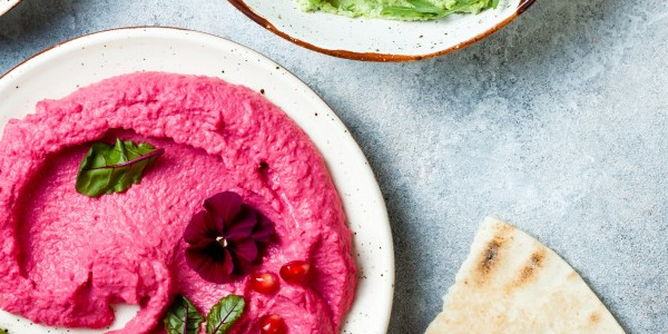Recette de Houmous de Betterave & huile d'olive