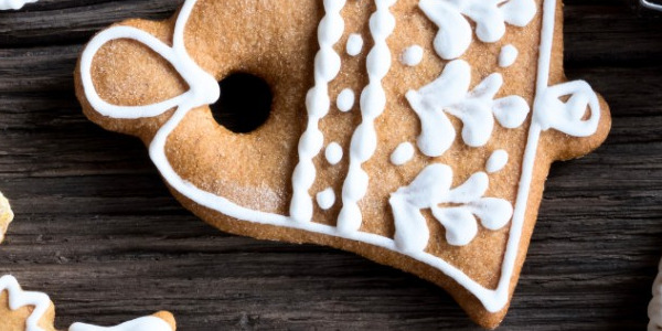 Recette de Biscuits de Noël avec glaçage & huile d’olive