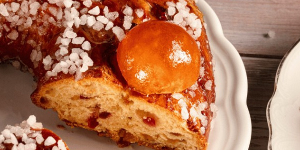 Recette de Brioche des Rois Provençale avec fruits confits