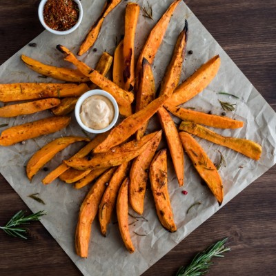 Recette de frites de patates douces