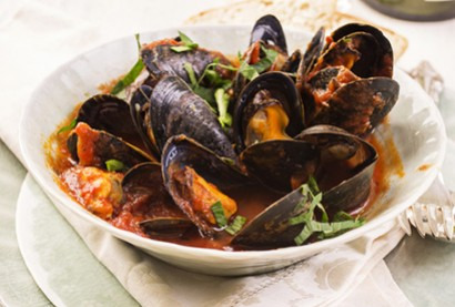 Recette de moules à la provençale