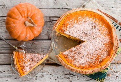 Recette de tarte au potimarron et au chèvre