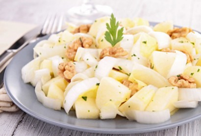 Recette de salade d'endives, pommes et noix