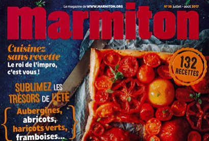 L'huile d'olive BIO Fruttato est à l'honneur dans le dernier Marmiton Magazine !