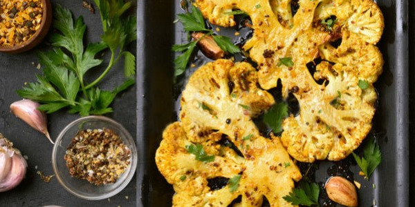 Chou-Fleur rôti à l'huile d'olive